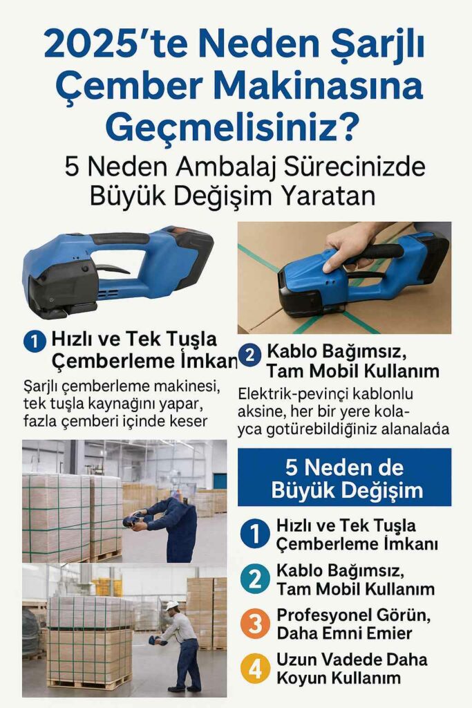 Şarjlı Çember Makinası Avantajları 2025