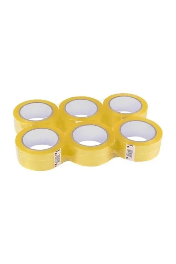 Ambalaj ve paketleme için kullanılan koli bandı rulo görüntüsü