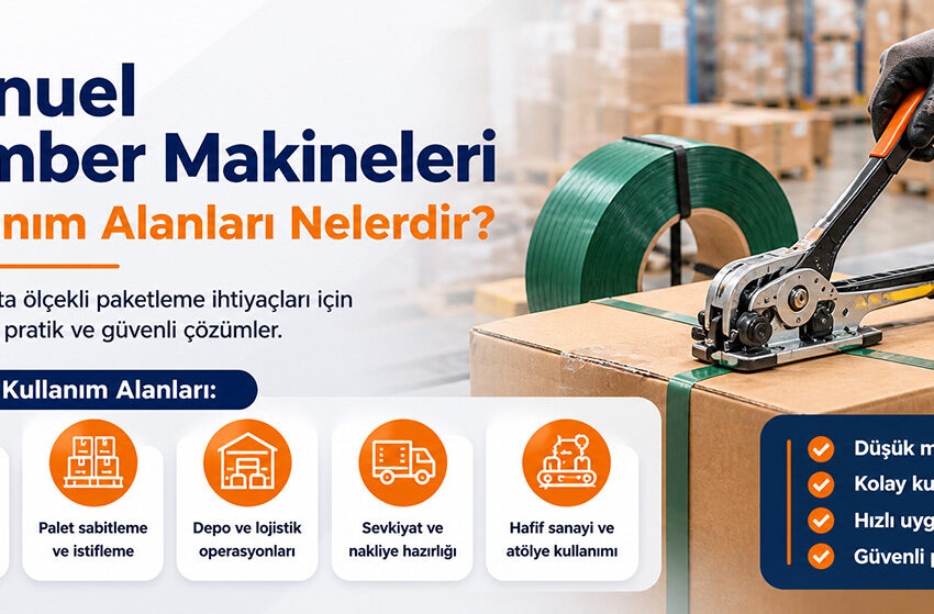 Manuel Çember Makineleri Kullanım Alanları Nelerdir? 4 Manuel Çember Makineleri Kullanım Alanları Nelerdir?