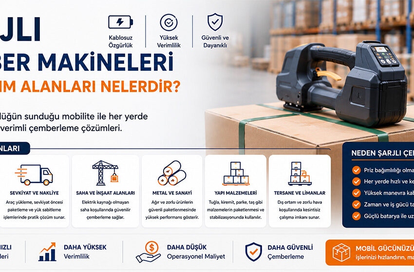 Şarjlı Çember Makineleri Kullanım Alanları Nelerdir? 3 Şarjlı Çember Makineleri Kullanım Alanları Nelerdir?